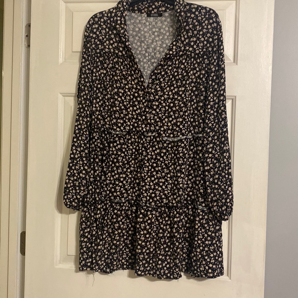 Floral Long Sleeve Dress